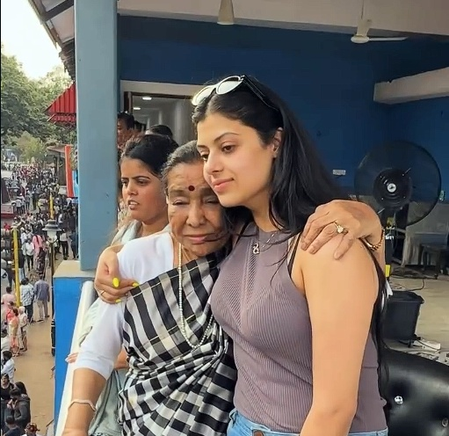 Zanai Bhosle says, grandmother Asha Bhosle wished people celebrating her, the way she celebrated life