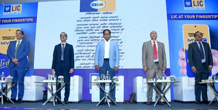 DFS Secretary launches LIC’s ‘MyLIC’, ‘Super Sales Saathi’ apps