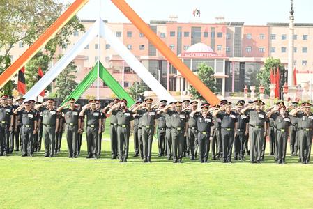 Rajasthan: Sapt Shakti Command marks 22nd Raising Day in Jaipur​