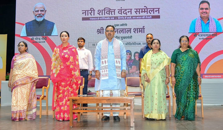 Sardar Patel initiated women’s reservation: MP Manju Sharma ​