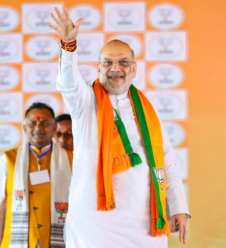 HM Shah to reach Tamil Nadu tonight, lead BJP roadshows tomorrow