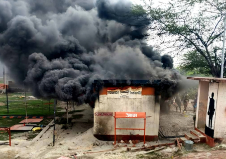 BSF personnel killed in fire at camp in West Bengal’s Hingalganj