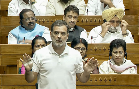 This is not women’s quota bill but attempt to change India’s electoral map: Rahul in LS