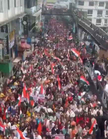 Strong warning to Cong: Kiren Rijiju shares Sikkim protest video over defeat of Women’s Reservation Bill