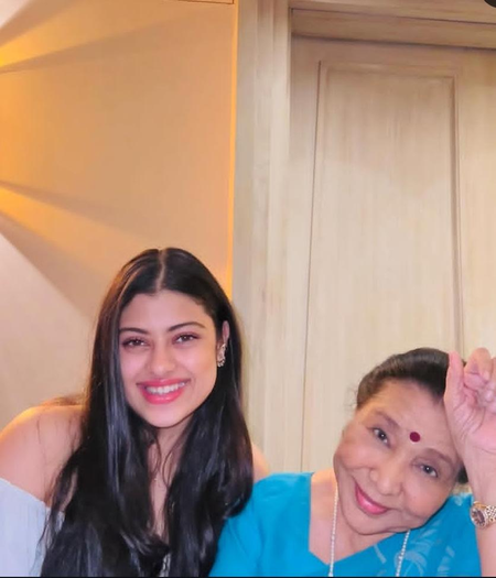 Zanai Bhosle says she’s felt late Asha Bhosle’s ‘strong presence in the past few days’: Could never lose you