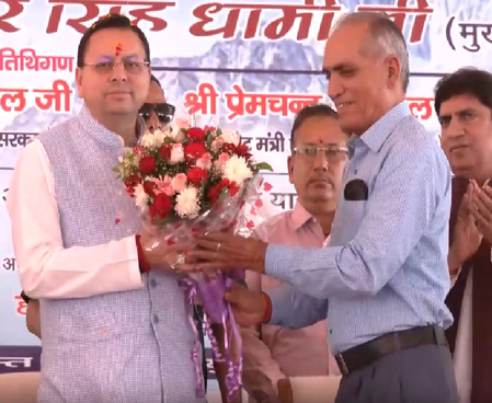 U’khand CM Dhami flags off Char Dham Yatra; extensive arrangements in place for devotees