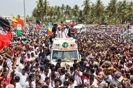 BJP claims NDA surge in TN as campaigning to end today