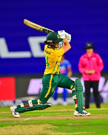 3rd WT20I: Wolvaardt happy with balance in power hitting after unbeaten ton against India