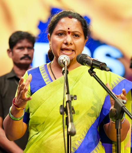 TRS leader Kavitha demands implementation of age relaxation for recruitments