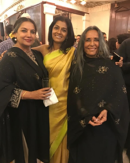 Shabana Azmi reunites with the ‘Fire’ team Nandita Das & Deepa Mehta