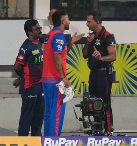 IPL 2026: DC’s Nitish Rana penalised for Code of Conduct breach