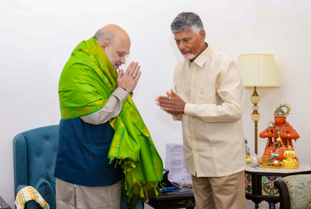 Andhra Pradesh CM to meet Amit Shah, discuss state-related projects