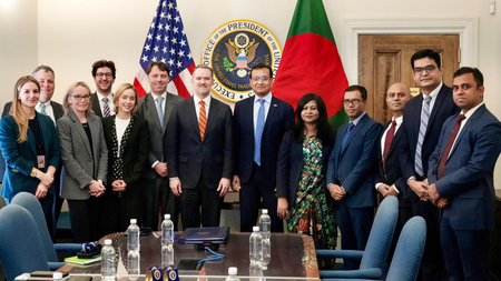 Bangladesh government reviewing US trade deal, says ruling BNP leader