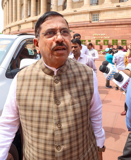 Pralhad Joshi attacks Congress over Siddaramaiah exit, calls it ‘insult to OBCs’