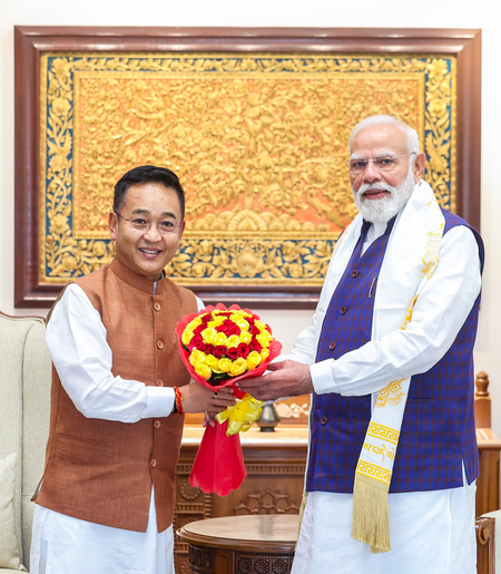 PM Modi writes to CM Tamang on Statehood Day, recalls fond memories of Sikkim visit