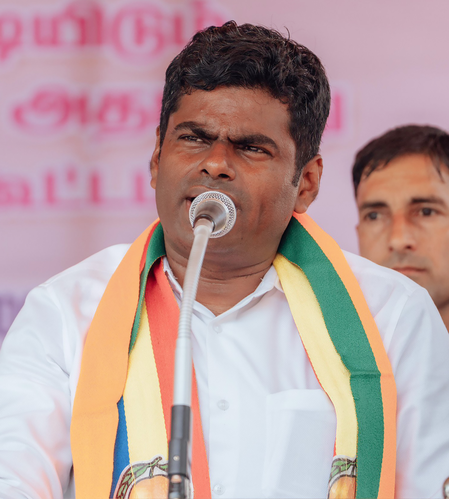Annamalai criticises DMK, TVK over remarks on Sanatana Dharma