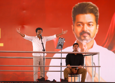 TVK stakes claim to form government in TN; Vijay seeks time from Guv to prove majority
