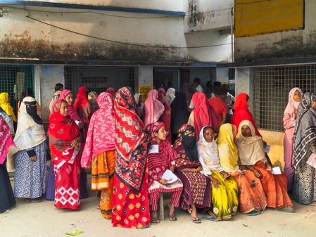 Peaceful re-polling at 15 booths in Bengal so far, 16.23 pc polling in 1st two hours