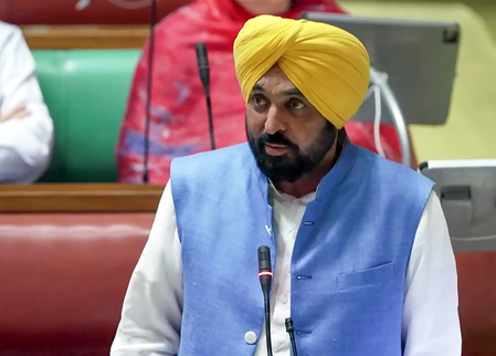 ‘Claimed to make Punjab drug free’: BJP, Cong slam ‘intoxicated’ CM Bhagwant Mann