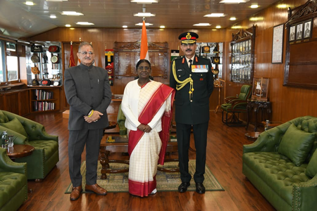 Prez Murmu visits Army Training Command in Shimla, appreciates role in fostering innovation