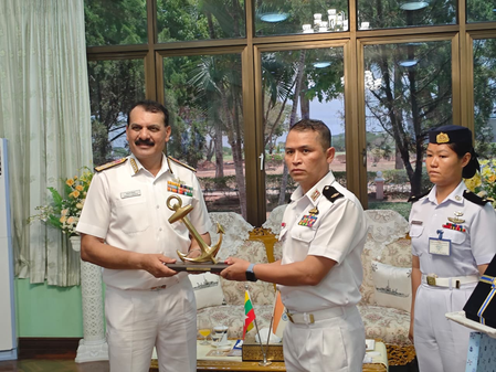 India, Myanmar discuss strengthening naval cooperation, defence partnership