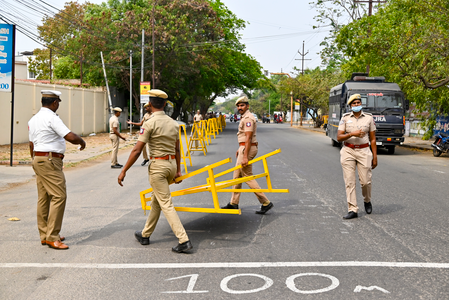 TN polls: 22,000 police personnel to be deployed for counting day security in Chennai