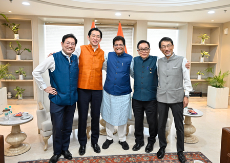 Piyush Goyal holds talks with Japanese leaders to bolster economic ties