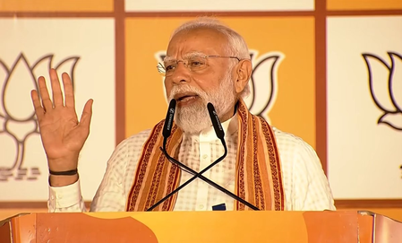 Congress reduced to a gang of ‘Urban Naxals’: PM Modi