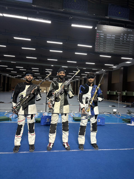 KSS Memorial shooting: Ganga Singh wins 50m Rifle 3P title, Kamaljeet, Surbhi Rao bag senior mixed team gold