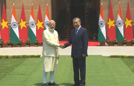PM Modi, Vietnam’s Prez To Lam hold bilateral talks at Hyderabad House