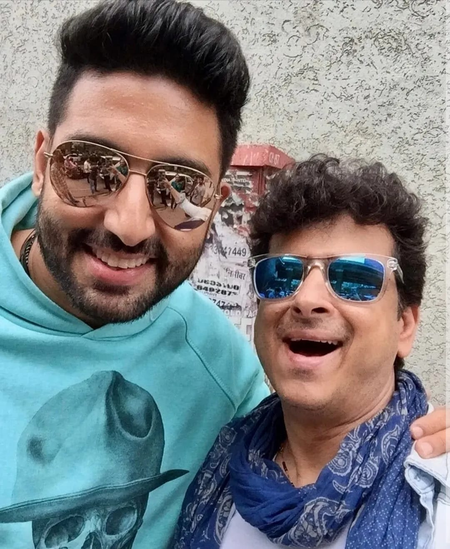 Palash Sen shares pictures with ‘extraordinary gentlemen’ Abhishek Bachchan, Ayushmann Khurrana