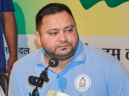 Tejashwi Yadav targets Bihar CM over law and order, women’s safety