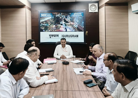 Census Director reviews Census preparations in Gurugram​
