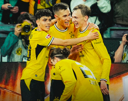 Dortmund secure runner-up spot as Frankfurt’s hopes fade