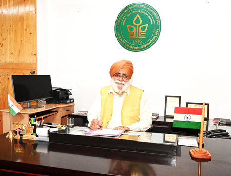 Himachal: Floriculturist Baweja assumes charge as Nauni University V-C​