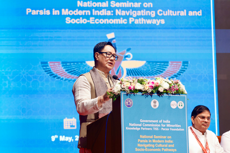 All communities equal under Constitution: Union minister Kiren Rijiju