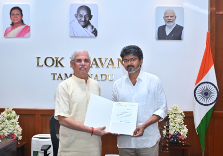 TVK chief Vijay invited to form government in Tamil Nadu, swearing-in tomorrow