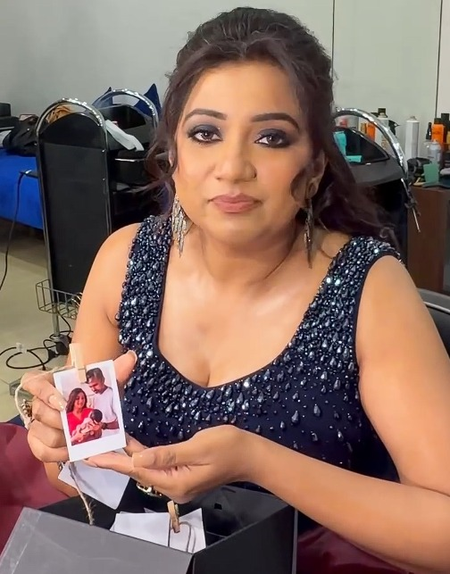 Shreya Ghosal receives a special surprise this Mother’s Day
