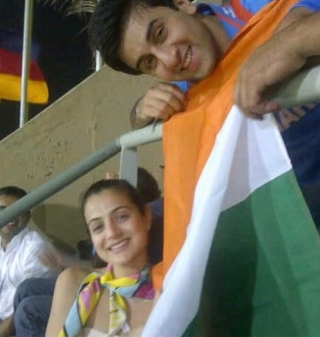 Ameesha Patel drops a throwback pic with Ranbir Kapoor from the 2011 World Cup final