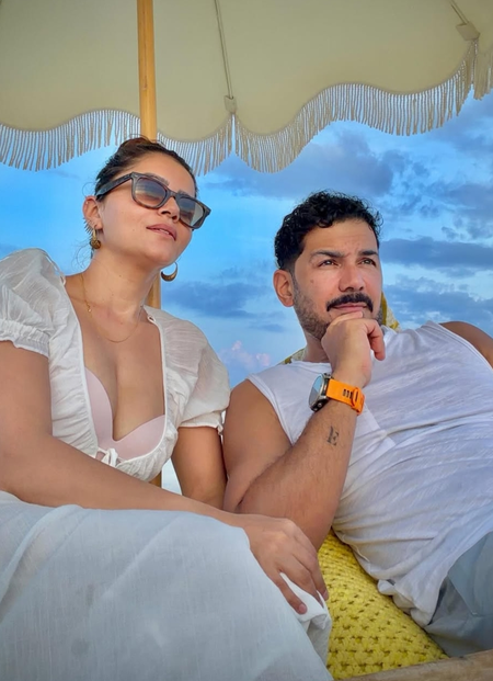 Rubina Dilaik reacts to Abhinav Shukla’s decision of being a stay-at-home father