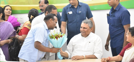 Bihar Dy CM listens to public grievances at JD-U office, defends PM Modi’s appeal to nation