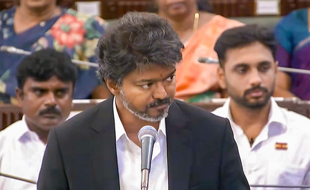 TN Assembly: Vijay wins trust vote with 144 in favour amid AIADMK rift, DMK walkout