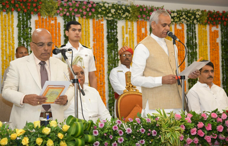 Former HC judge Biren Vaishnav appointed Gujarat Lokayukta, sworn in at Lok Bhavan
