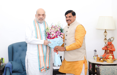 MP CM meets Union Ministers, discusses UCC and key projects
