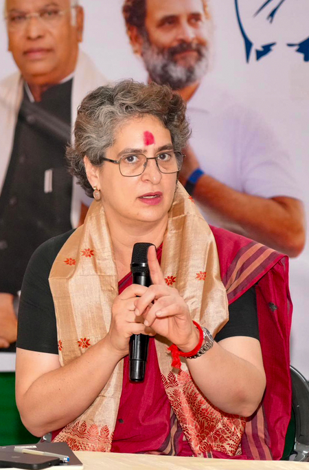 ‘When will accountability be fixed?’: Priyanka Gandhi reacts to UP student’s suicide over NEET-UG cancellation