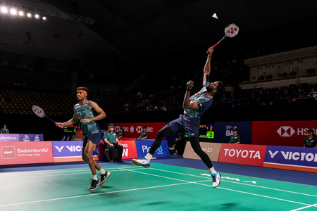 Thailand Open: Satwik-Chirag enter semis; Sindhu loses to Yamaguchi