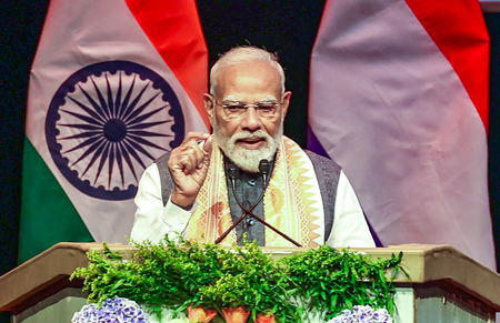 India a land of opportunities, powered by technology and humanity: PM Modi
