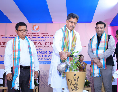 Tripura to implement 193 flood control projects to check river erosion: CM Saha