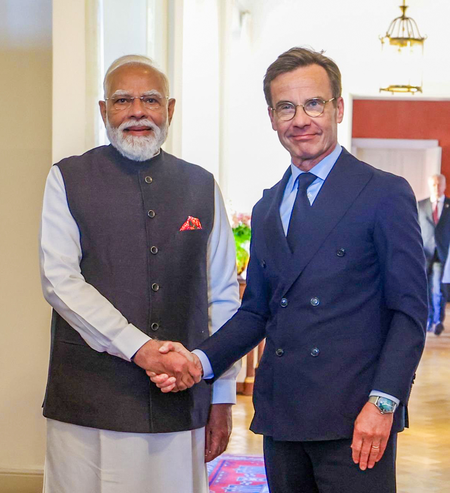 India, Sweden to continue fight against terrorism and its backers: PM Modi