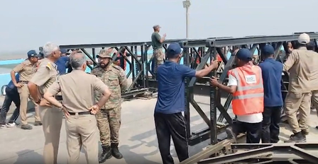 BRO steps in to restore connectivity, begins Bailey bridge work after Vikramshila Setu collapse in Bihar